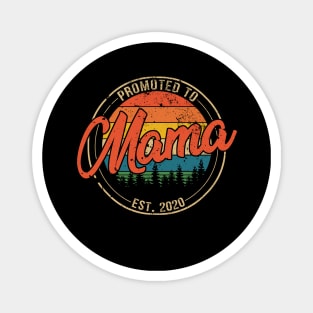 Promoted to Mama Est 2020 Mothers Day Gift Magnet